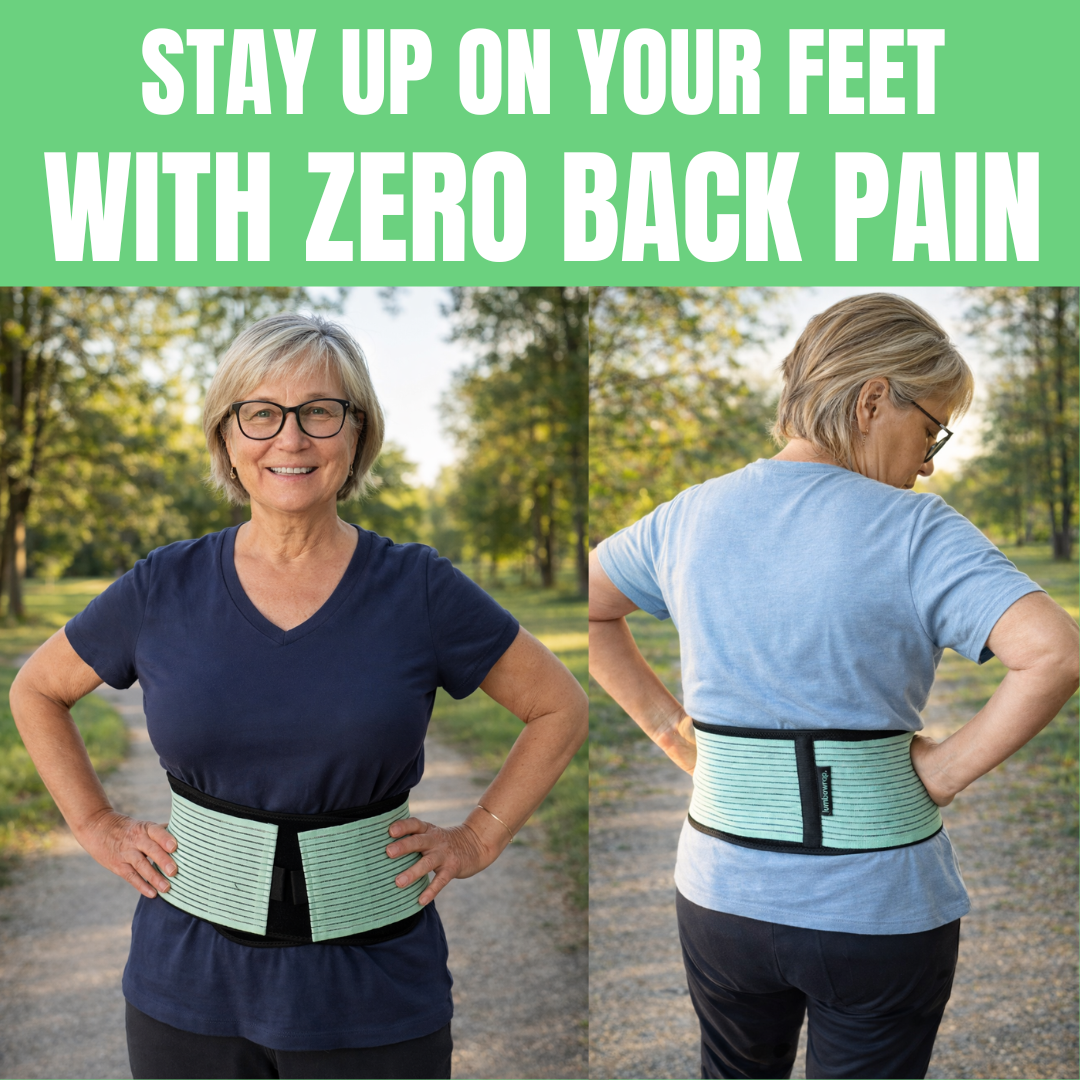 VEYA - La Ceinture lombaire avec sangles de compression